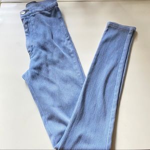 Blue jean legging
